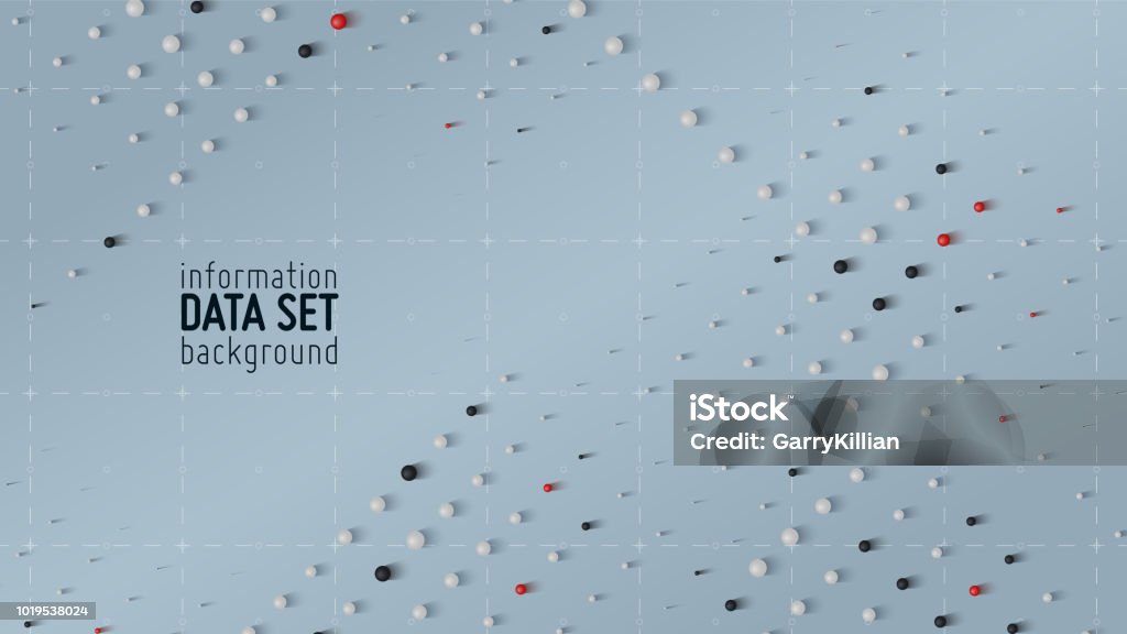 Vector Abstract Data Sorting Visualization Background Big Data Sorted ...