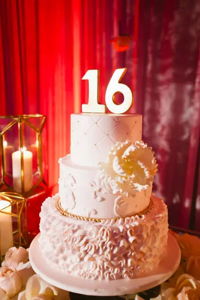 Photo of Sweet 16 cake