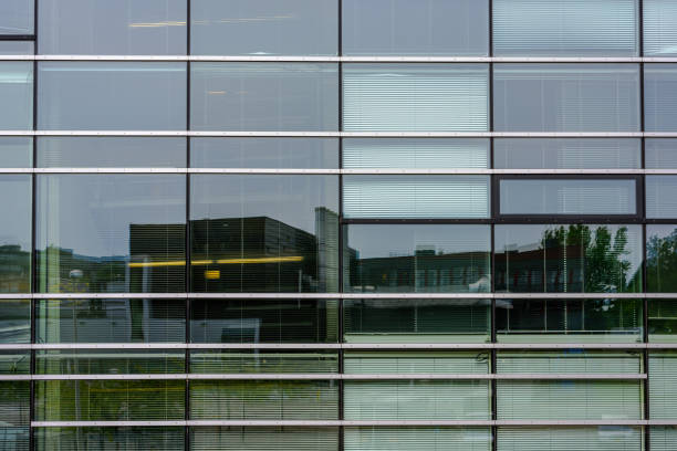 istock Glass facade of modern office building 1019562444