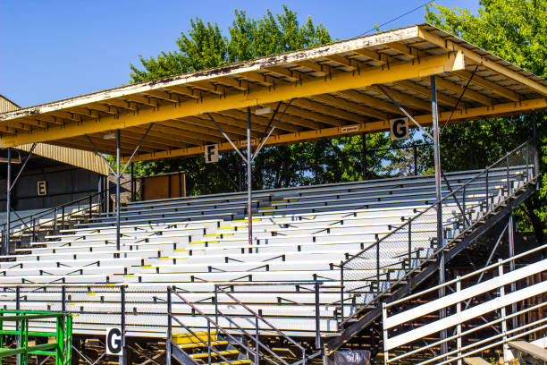 Grandstand At Local County Fair