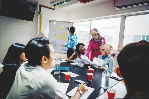 istock Mature Muslim entrepreneur in Malaysia 1019594082