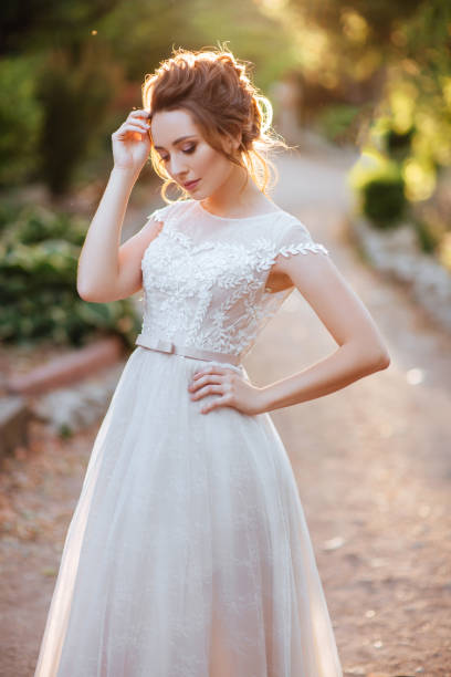 istock Portrait of a beautiful bride. 1019597214