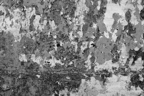 istock Wall fragment with scratches and cracks 1019603040