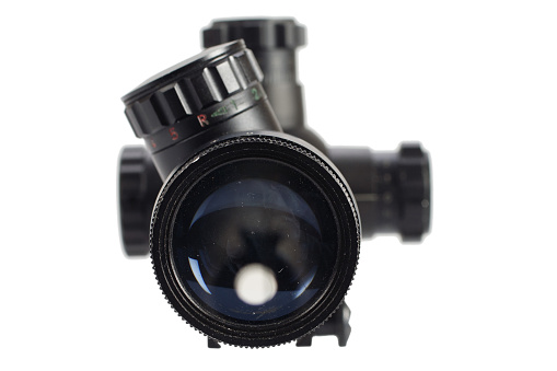 The m42 model is an analog camera lens used in the pre-digital age. Close-up lens photo taken in a light box with a white background.