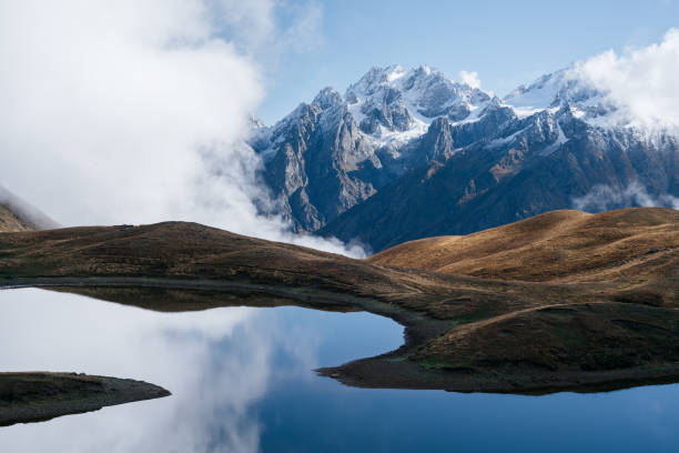 istock Mountain lake Koruldi in Svaneti 1019606928