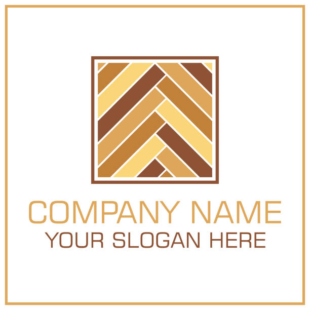 Logo Carrelage Vectoriels et illustrations libres de droits - iStock