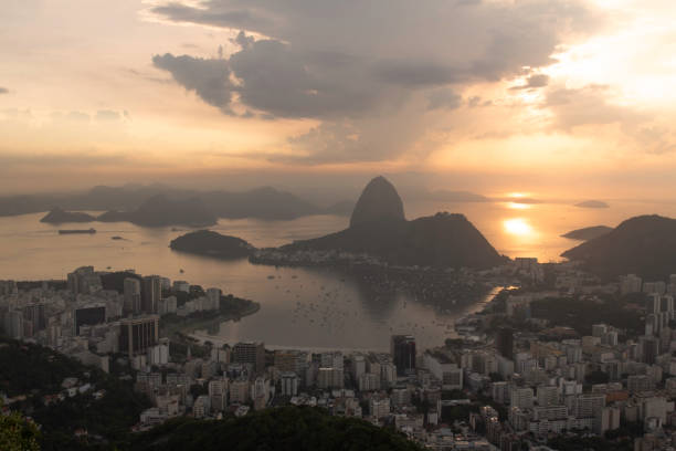 istock Sunrise over Botafogo Bay and Urca mountain in Rio de Janeiro 1019621000