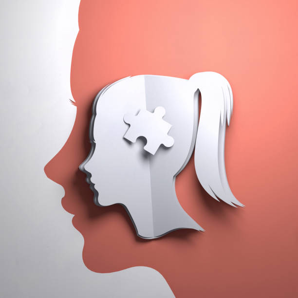 istock Paper Art Origami - Puzzle And Mind 1019625574