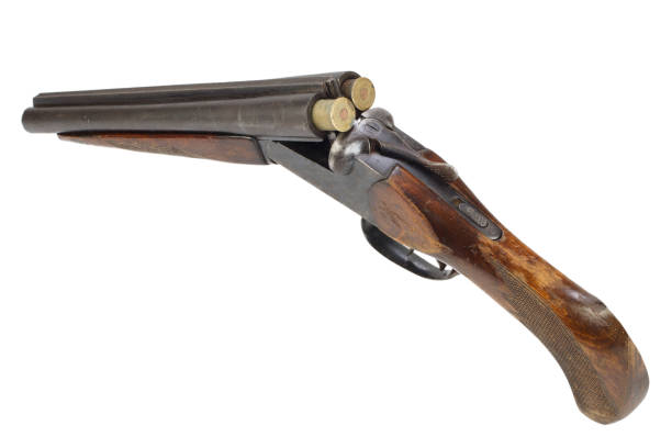 istock Crime gun - sawn off shotgun 1019644418
