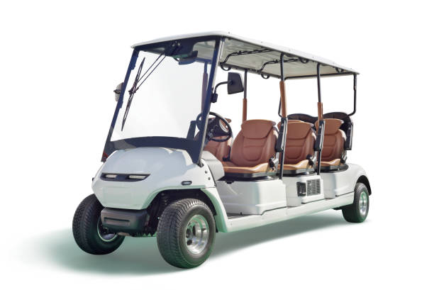 istock Golf Cart with Six Seats 1019651234
