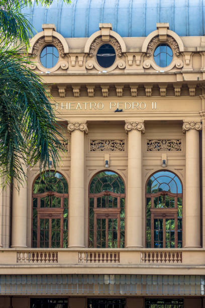 theatro pedro ii au brésil - urban scene brazil architecture next to photos et images de collection