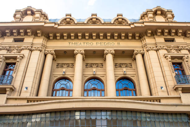 theatro pedro ii in brasile - urban scene brazil architecture next to foto e immagini stock