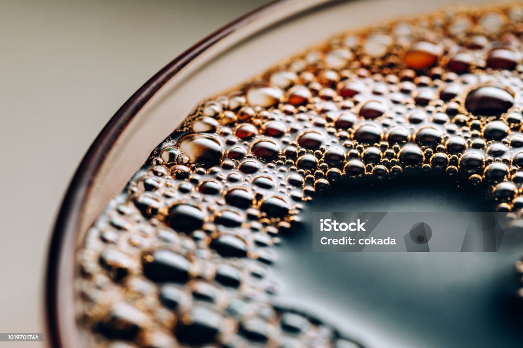 Detail of a hot cup of coffee Coffee - Drink Stock Photo