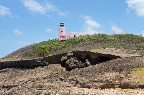 Historic Lighthouse and Headland in Arecibo