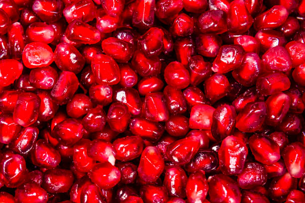 istock Texture of the garnet seeds for the background 1019764408