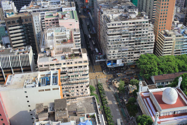 istock Hong Kong old building at Tsim Sha Tsui 1019765168