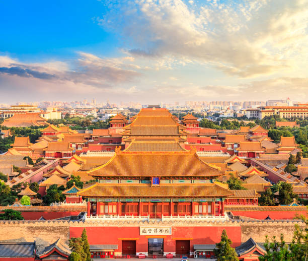 istock forbidden city in beijing,China 1019805170