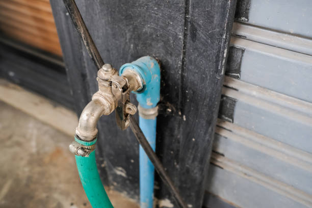 istock Faucet with Green Tube 1019805380