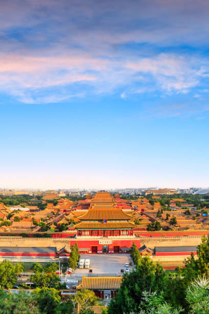 istock forbidden city in beijing,China 1019810580