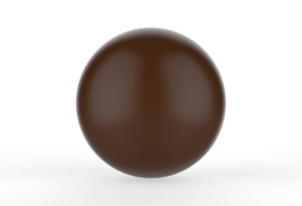istock Colourful glossy candy ball on white background, 3d illustration 1019816590