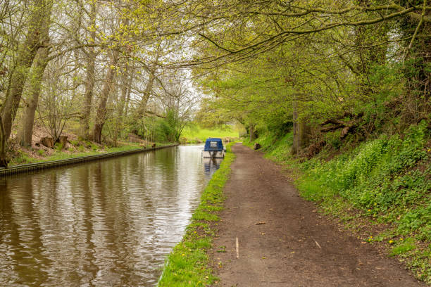 istock The Llangollen Canal in Shropshire, England, UK 1019828778