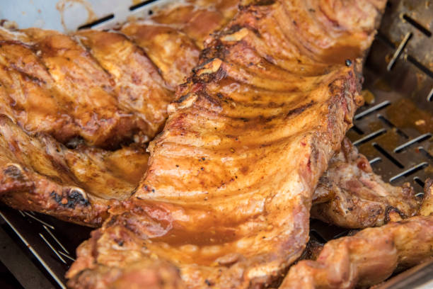 istock Grilled pork. spareribs 1019838336