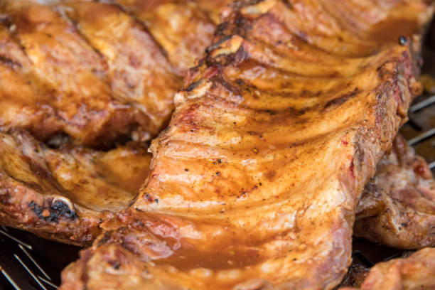 istock Grilled pork. spareribs 1019838498