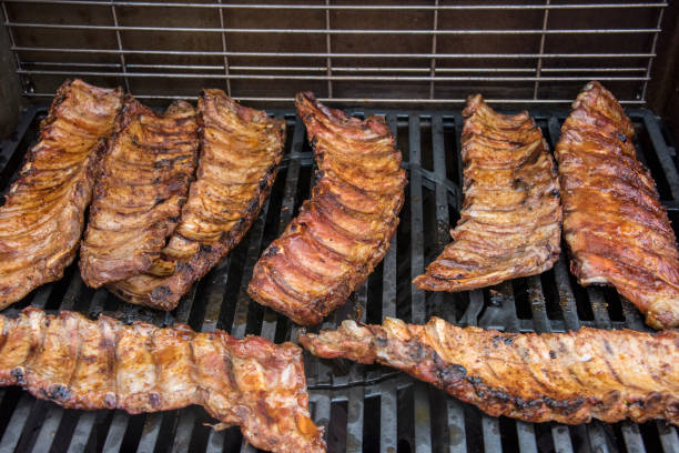 istock Grilled pork. spareribs 1019838954