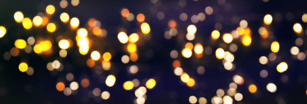 istock Christmas and Happy new year on blurred bokeh with snowfall banner background 1019838976