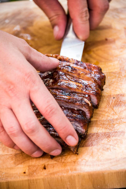 istock Grilled pork. spareribs 1019841786