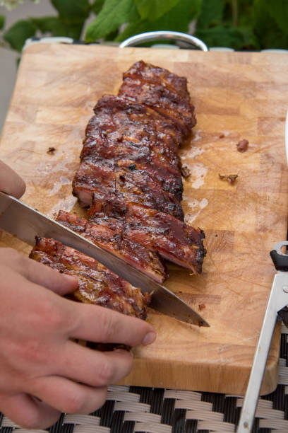 istock Grilled pork. spareribs 1019841970