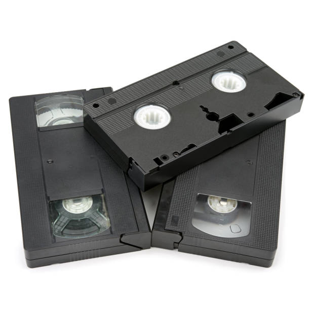 istock VHS video tape cassette isolated on white background. 1019842736