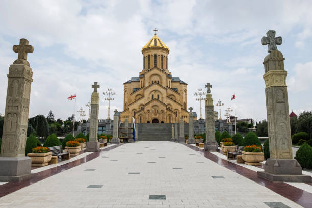 istock The Holy Trinity Cathedral of Tbilisi known as Sameba 1019876060