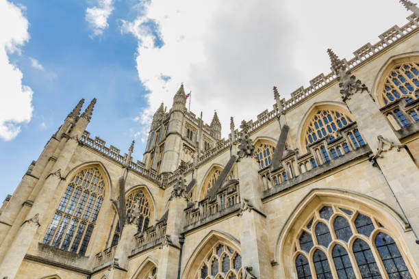 istock Bath Abbey in Bath, Somerset, UK 1019877592