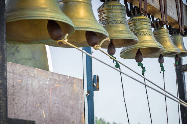 istock Set of church bells. 1019886780