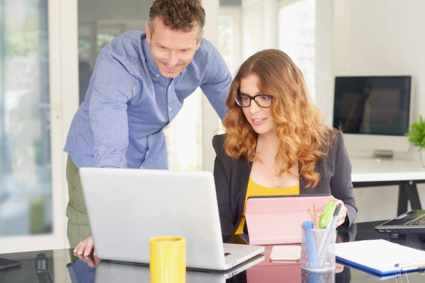 istock Business people discussing about new project 1019923236