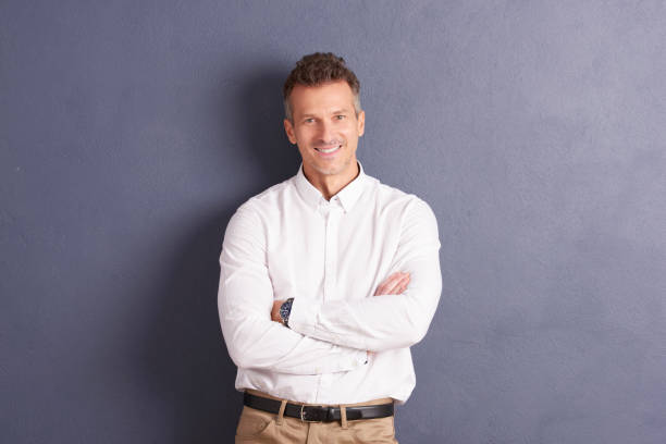 istock Confident businessman portrait 1019929336