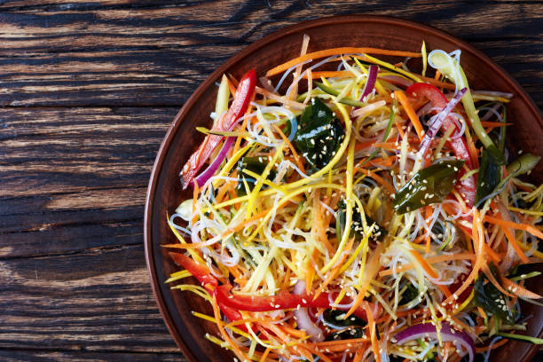 istock vegetable low calories salad on a plate 1019932812