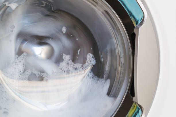 istock washing clothes in the washing machine 1019939448