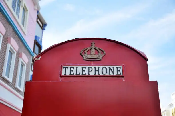 Photo of Iconic red telephone box