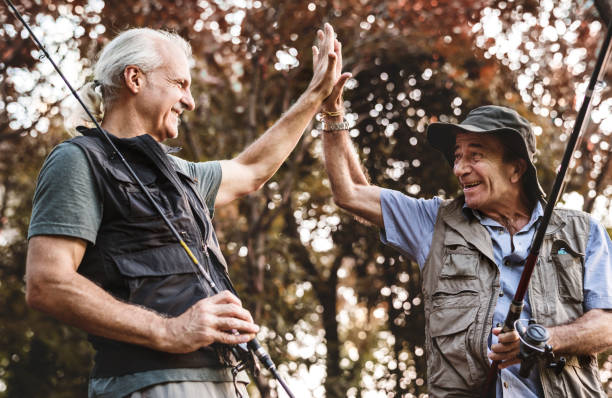 istock Senior friends giving a high five 1019977834