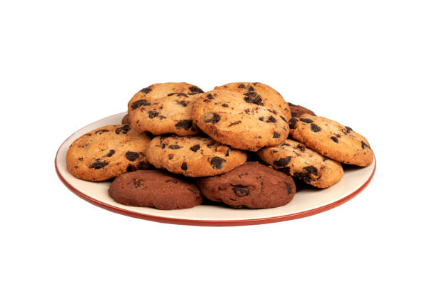 istock Sweet cookies with chocolate 1019982742