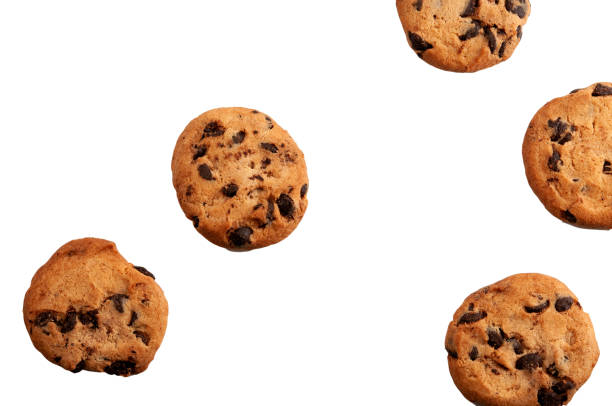 istock Sweet cookies with chocolate 1019982904