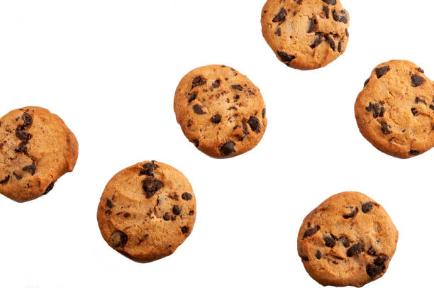 istock Sweet cookies with chocolate 1019983026