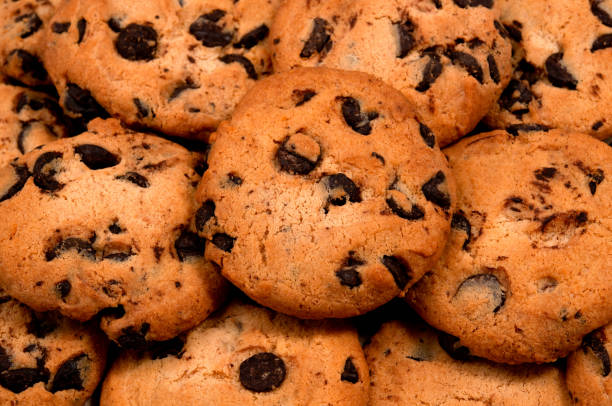 istock Sweet cookies with chocolate 1019983286