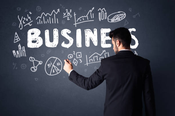 istock Businessman with business plan 1019990430
