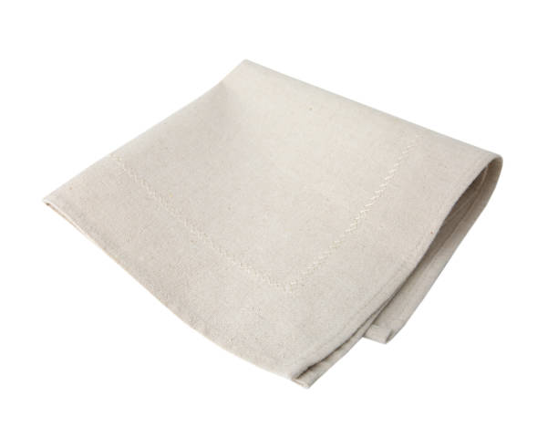 istock Beige cloth kitchen towel isolated. 1019996296
