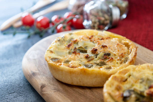 istock Leek quiche and smoked salmon 1020001954