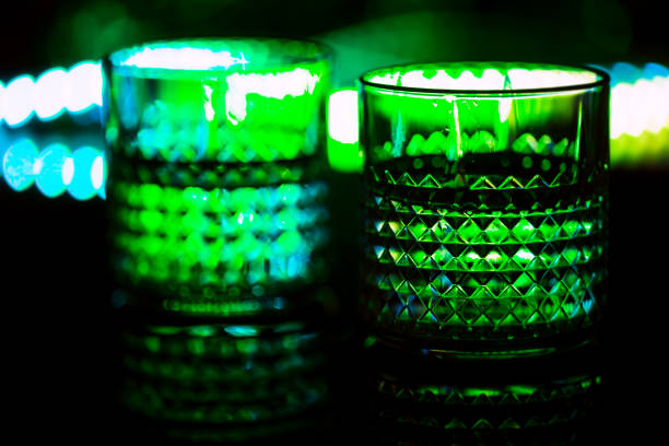 istock bar colored lights with glasses of alcohol 1020010218