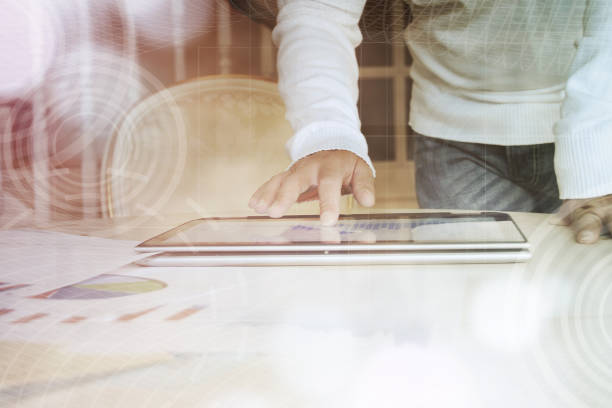 istock Man working with laptop. Business concept. 1020026150